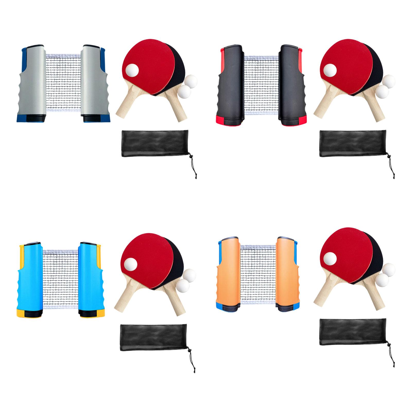 Table Tennis Net Set - Set di Racchette da Ping Pong