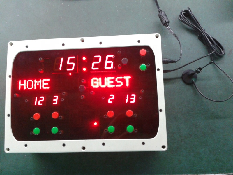 Table Tennis Scoreboard - Tabellone segnapunti a LED elettronico wireless