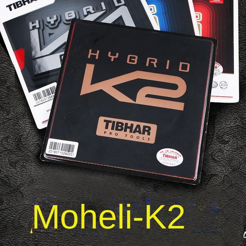 Table Tennis Hybrid Rubbers - TIBHAR K1/K2 Hybrid Rosso Blu K1
