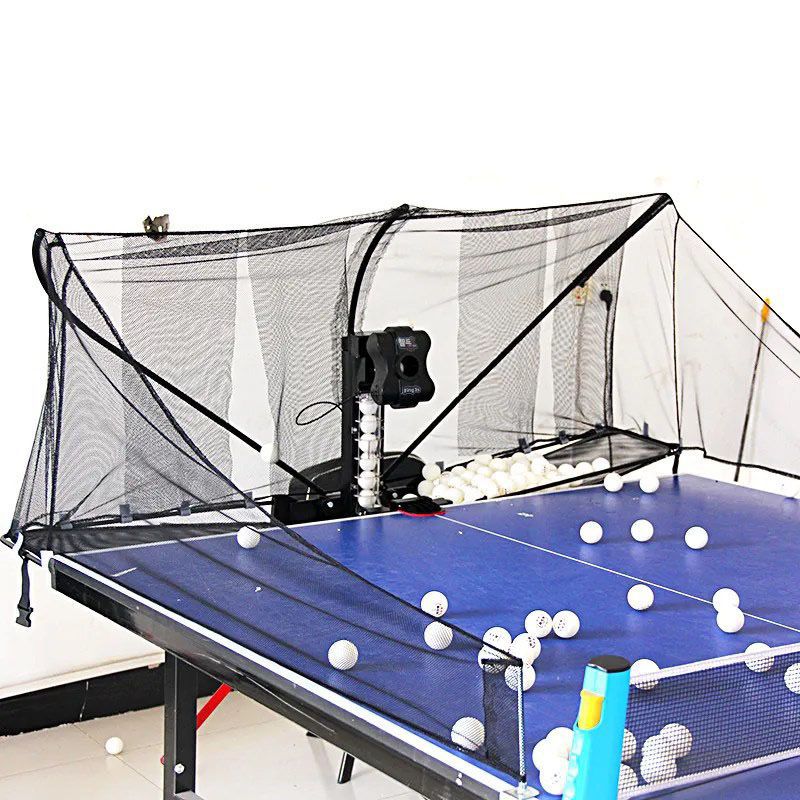 Table Tennis Net Set - Set di allenamento per il servizio