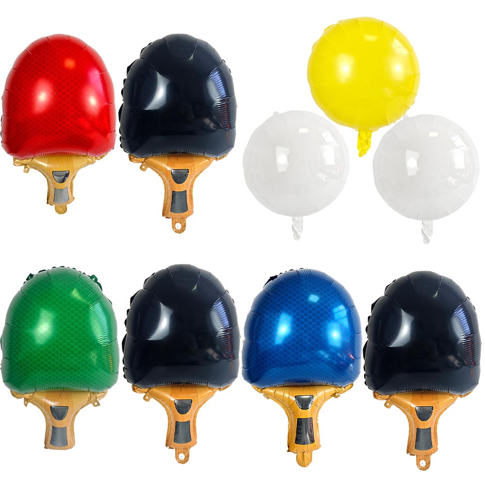 Table Tennis Shop - Palloncini a Forma di Racchetta da