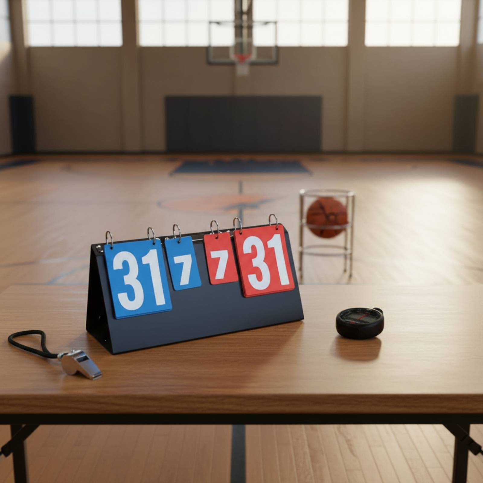 Table Tennis Scoreboard - Tabellone Segnapunti Portatile Multisport, Impermeabile, Facile