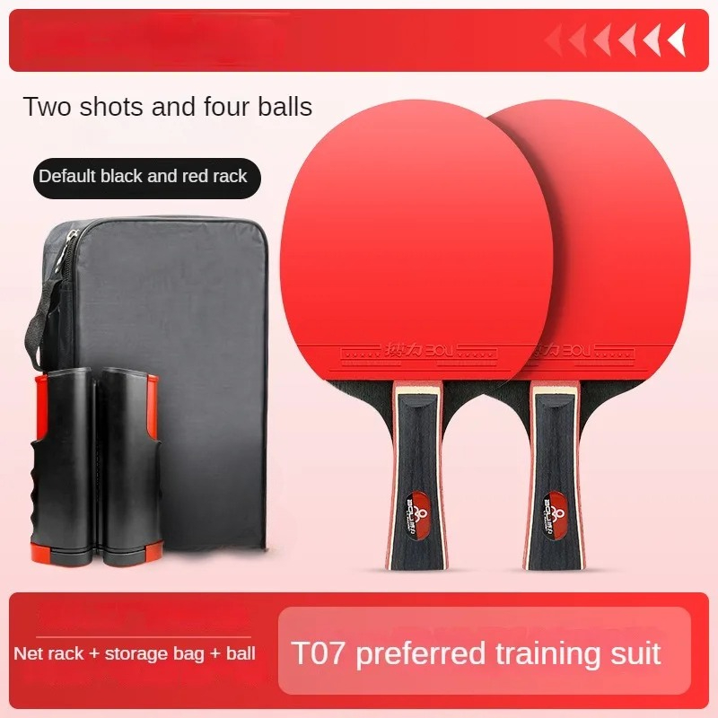 Table Tennis Net Set - Allenamento Intrattenimento Set di 2 racchette