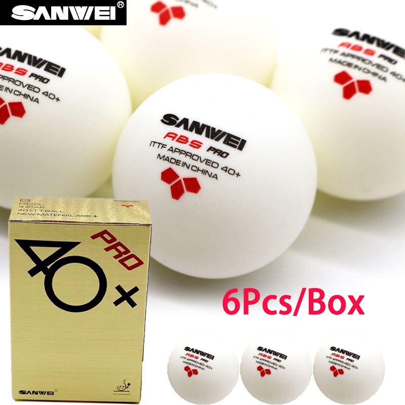 Donic Table Tennis Ball - SANWEI ABS PRO 3-Star 40+ Palline