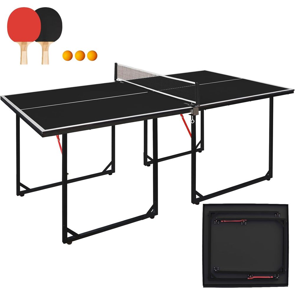 Table Tennis Net Set - Set di tavoli da ping pong