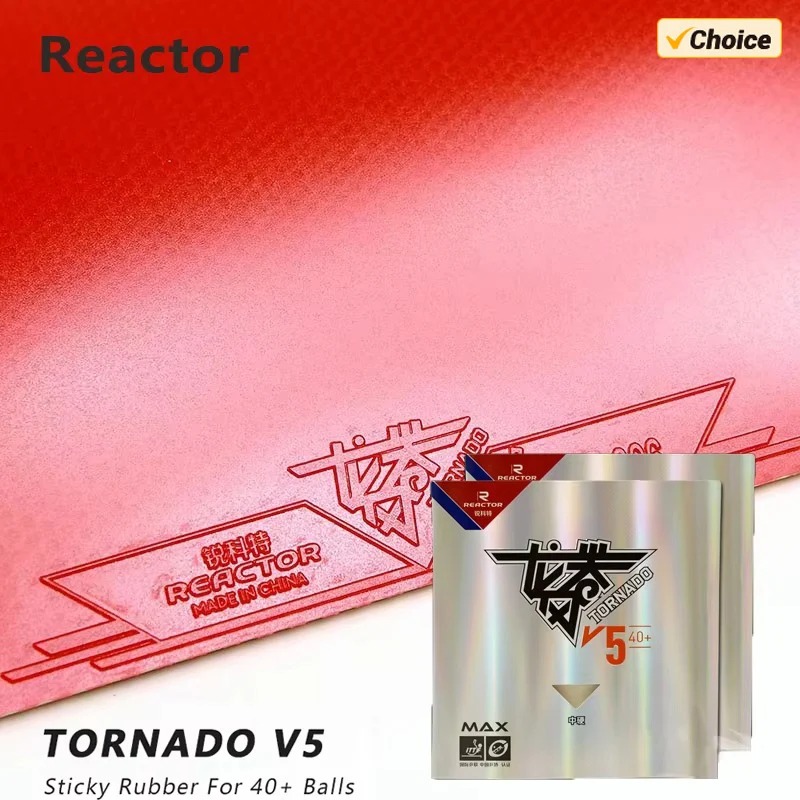 Table Tennis Shop - REACTOR Tornado V5 Gomma per Ping