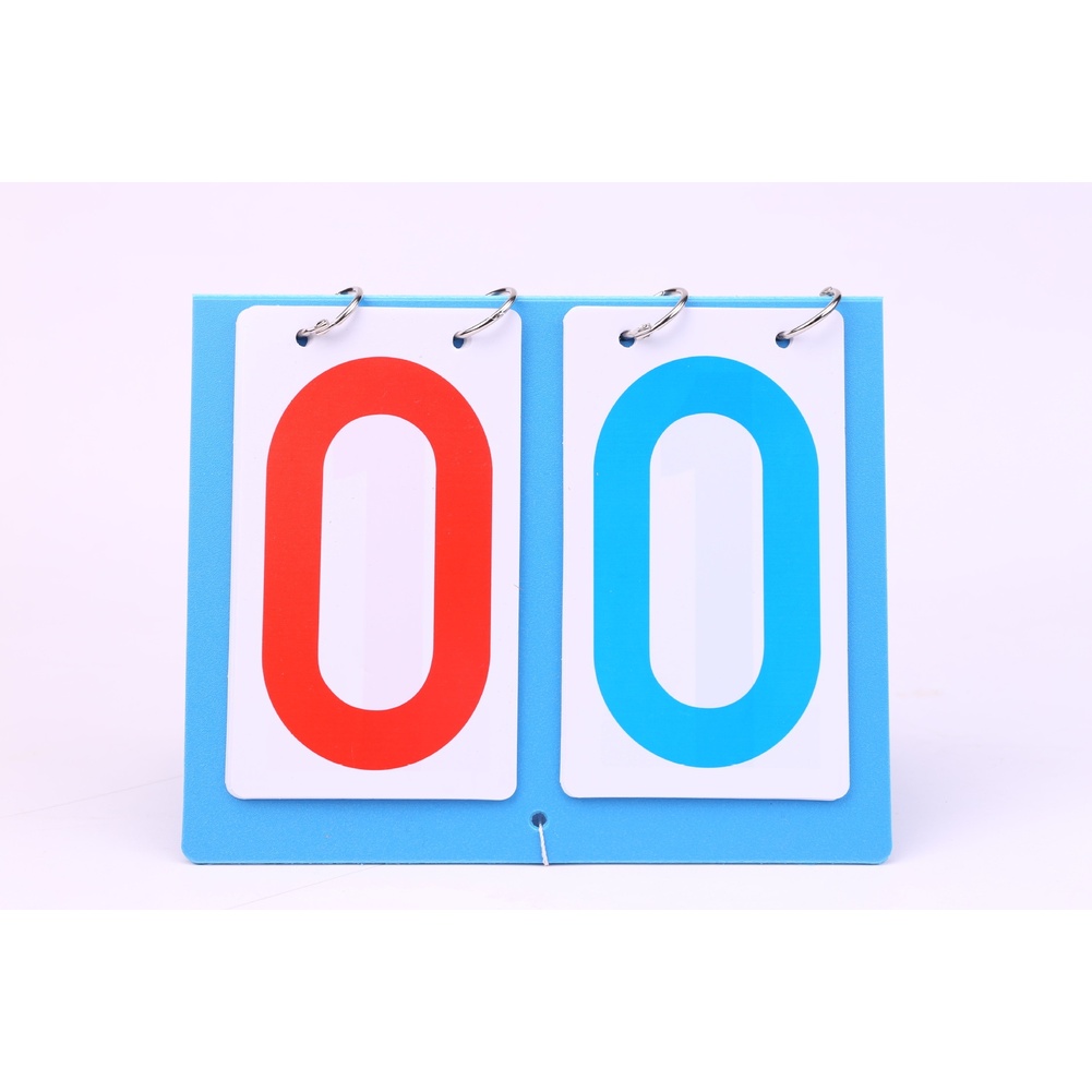 Table Tennis Scoreboard - Tabellone Segnapunti in PVC Ribaltabile Adatto