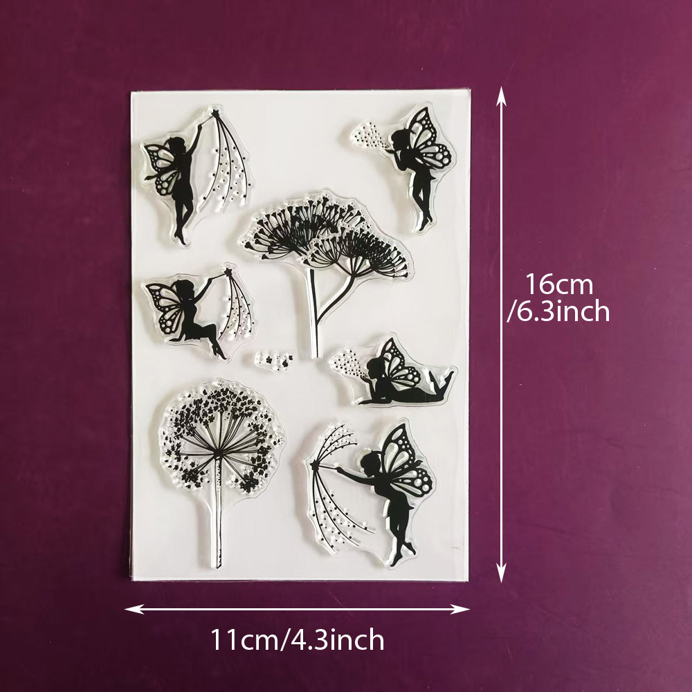 Timbri trasparenti con motivi  - Butterfly Rubber Sheet recensione e prezzo