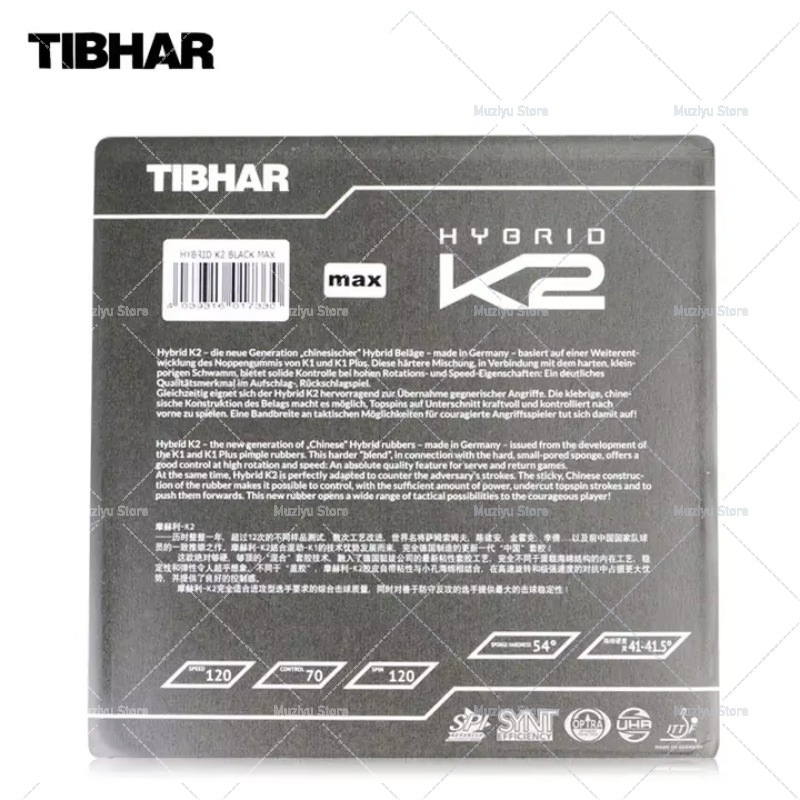 Gomma per ping pong TIBHAR HYB - Table Tennis Hybrid Rubbers recensione e prezzo