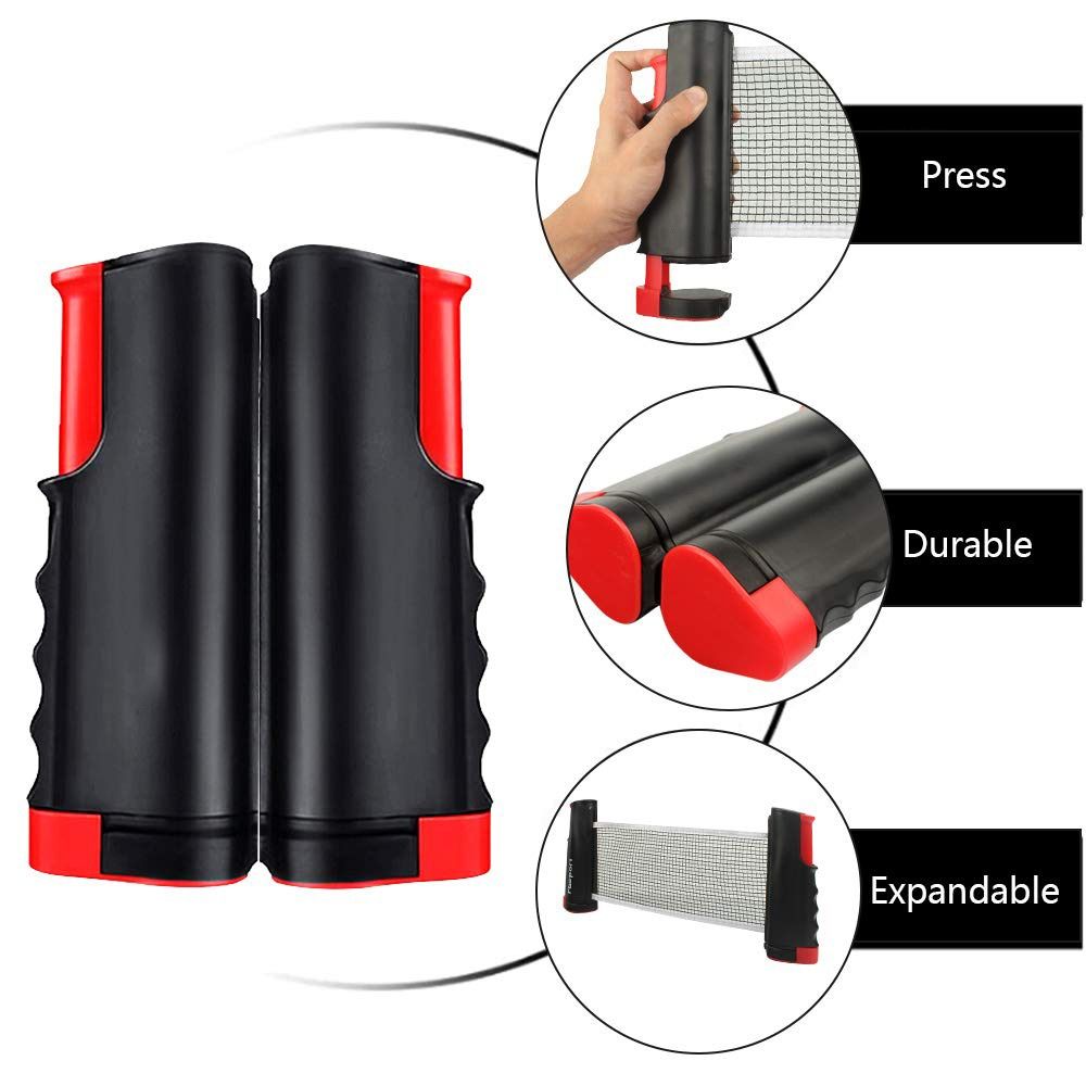 Set Completo di Rete Retrattil - Table Tennis Net Set recensione e prezzo