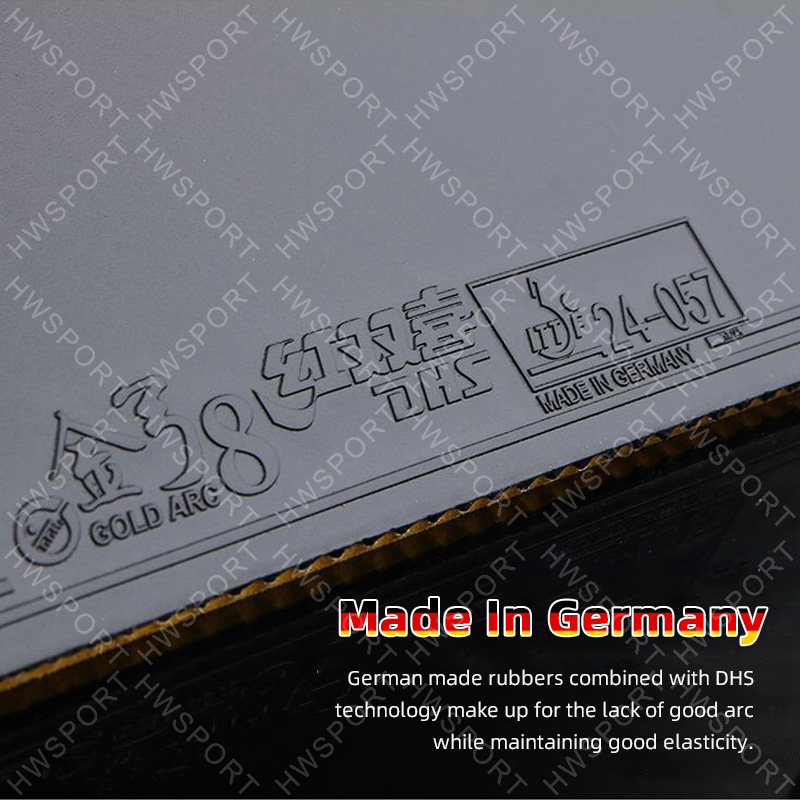 DHS Gold Arc 8 Gomma da ping p - Table Tennis Joola recensione e prezzo
