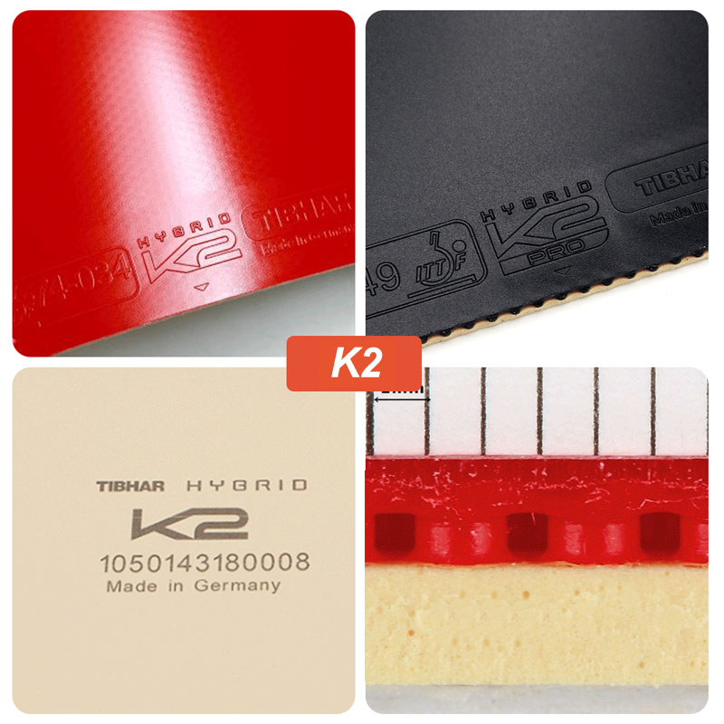 Originale Tibhar Hybrid K1 Pro - Table Tennis Hybrid Rubbers recensione e prezzo