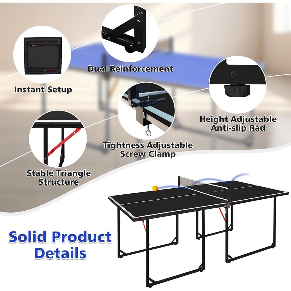 Set di tavoli da ping pong por - Table Tennis Net Set recensione e prezzo