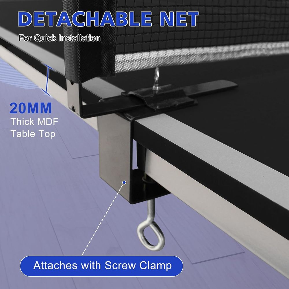 Set di tavoli da ping pong por - Table Tennis Net Set recensione e prezzo