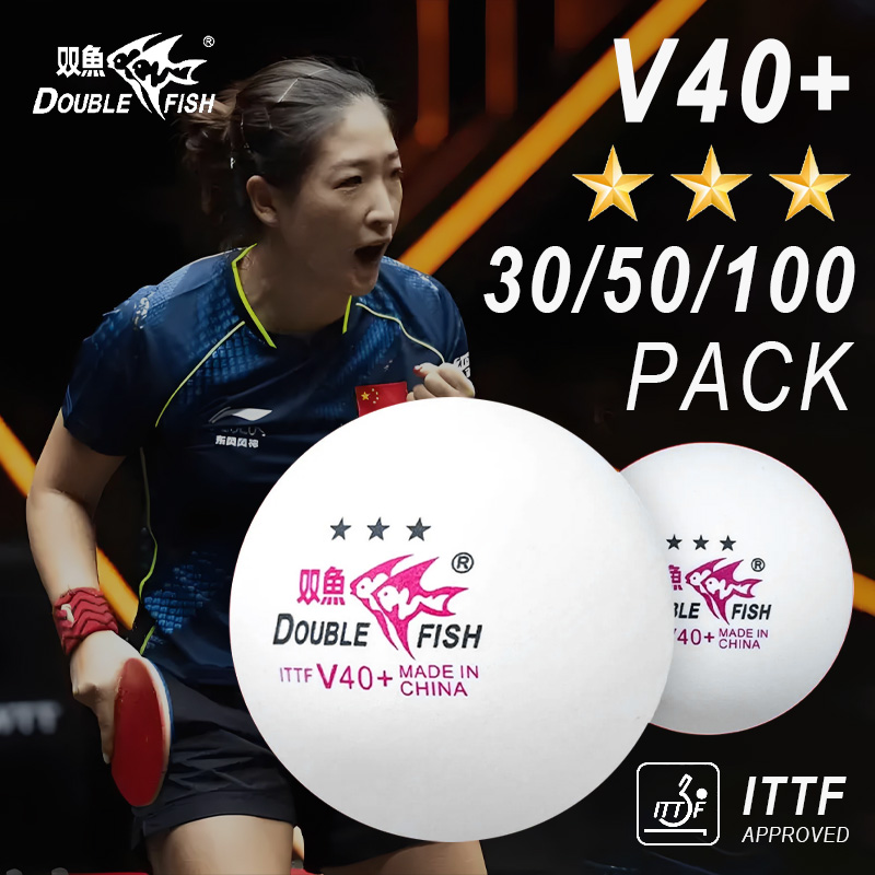 DOUBLE FISH 3 Star V40+ Pallin - Donic Table Tennis Ball recensione e prezzo