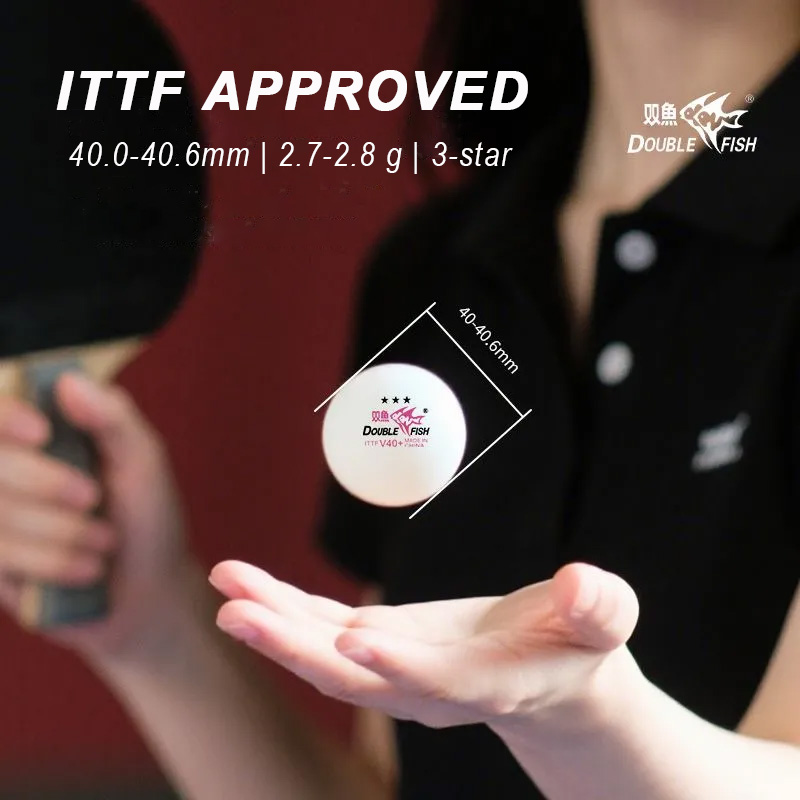 DOUBLE FISH 3 Star V40+ Pallin - Donic Table Tennis Ball recensione e prezzo