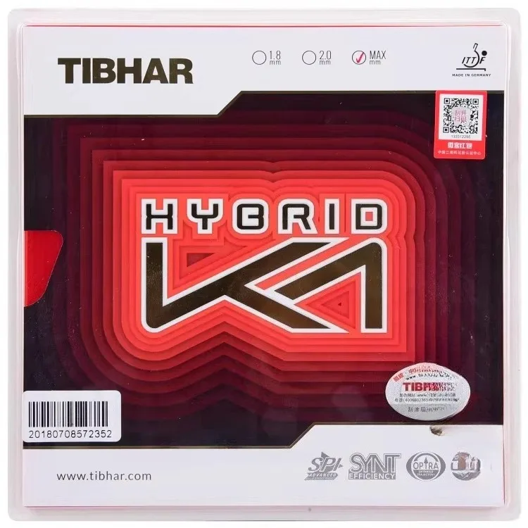 Gomma Originale TIBHAR HYBRID  - Table Tennis Hybrid Rubbers recensione e prezzo